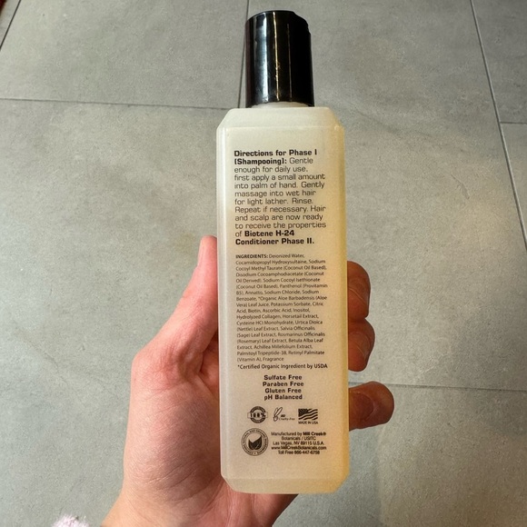 Mill Creek Biotene H-24 Shampoo 90% Full - Picture 4 of 5